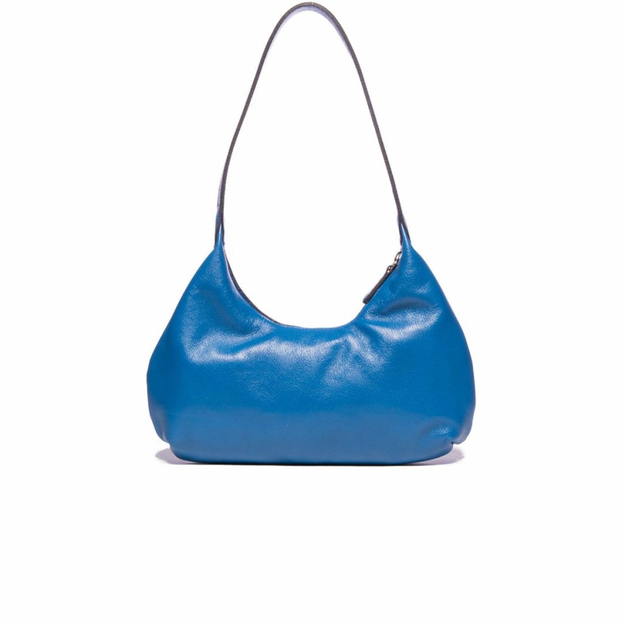 Bags L'Intervalle | L'Intervalle Molly Blue Leather