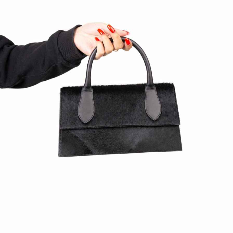 Bags L'Intervalle | L'Intervalle Women Cameroon Black Pony