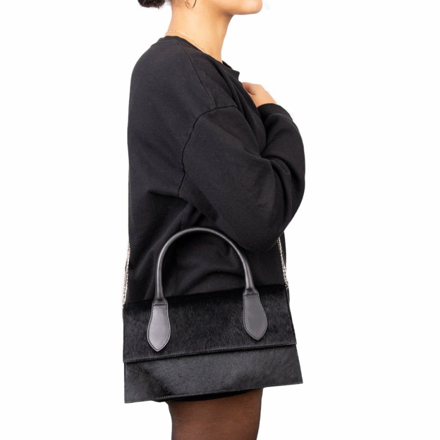 Bags L'Intervalle | L'Intervalle Women Cameroon Black Pony