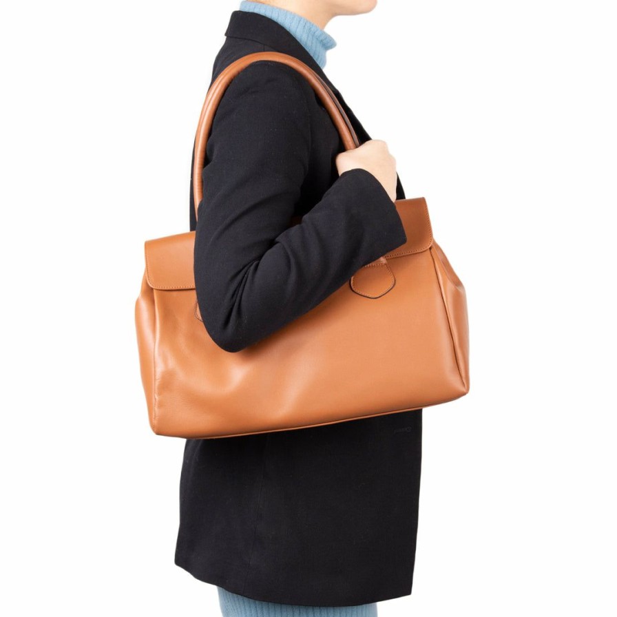 Bags L'Intervalle | L'Intervalle Mazarine Brown Leather Women Brown Leather/Cuir Brun