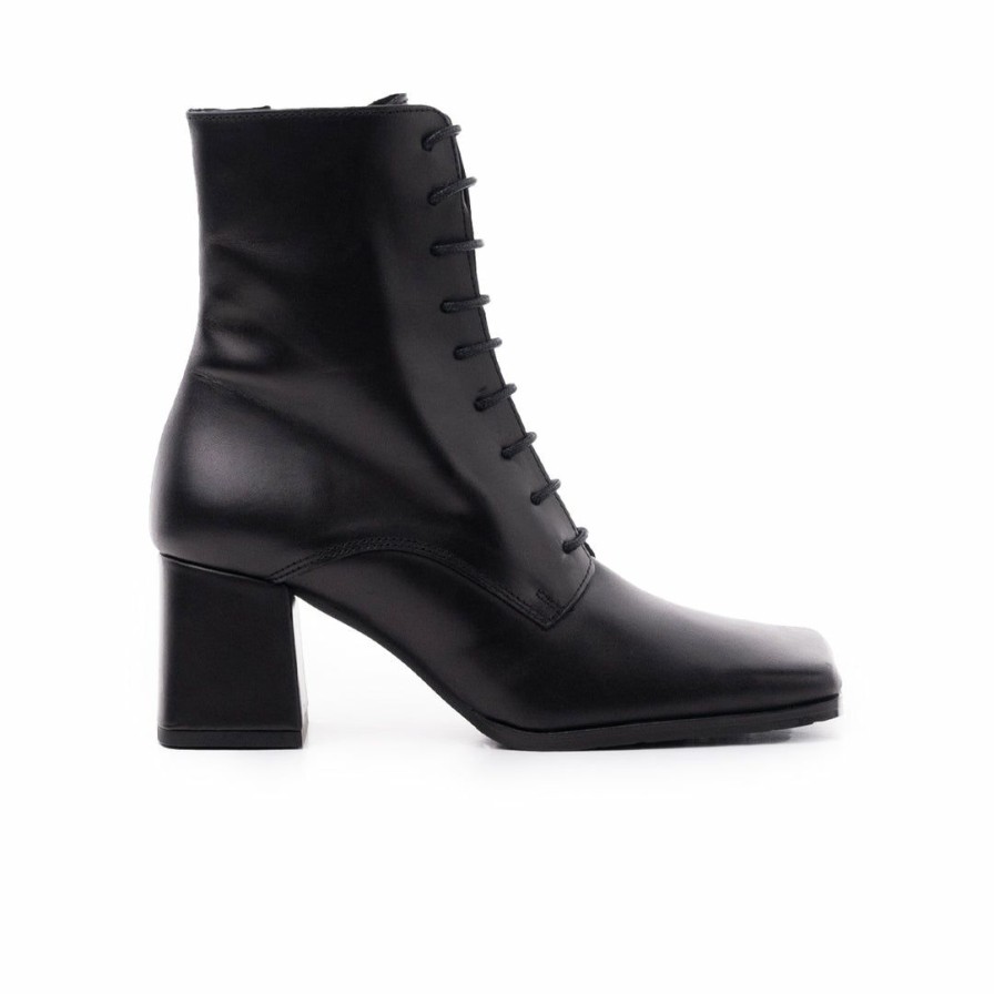 Women L'Intervalle | L'Intervalle Women Chatham Black Leather