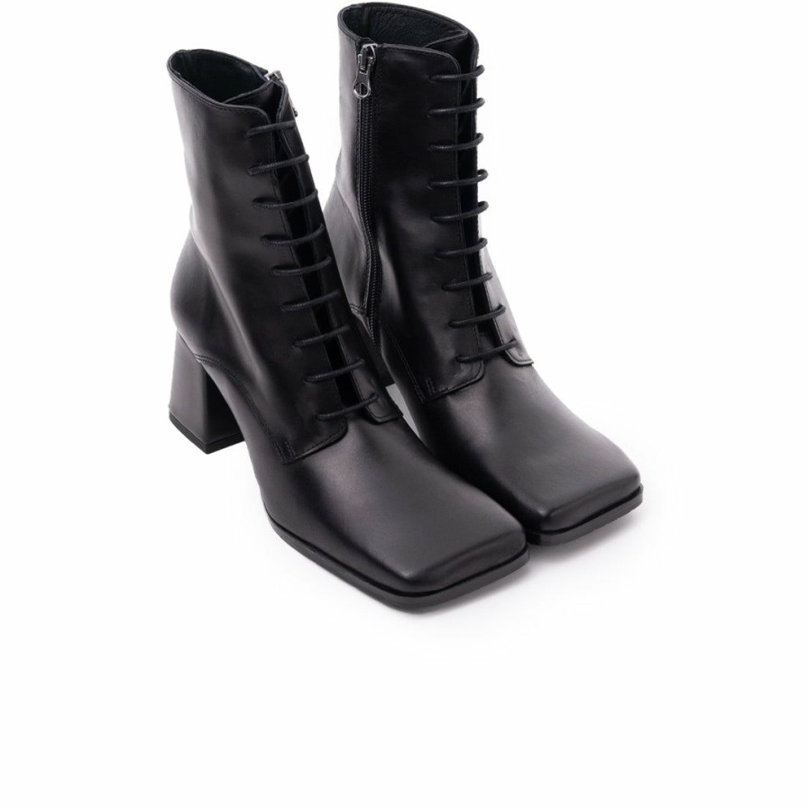 Women L'Intervalle | L'Intervalle Women Chatham Black Leather