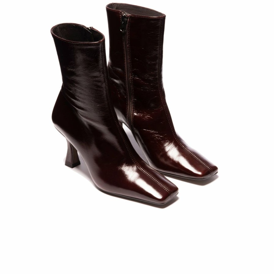 Women L'Intervalle | L'Intervalle Orla Chocolate Leather