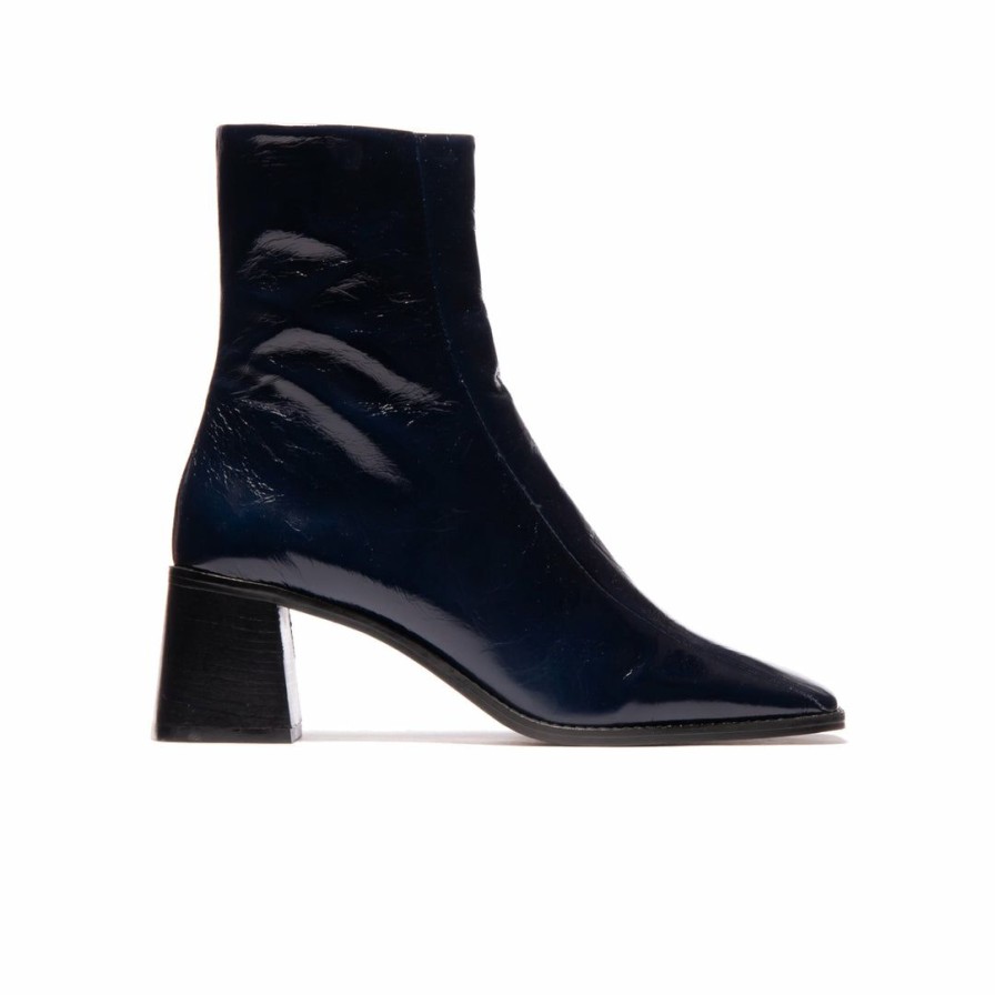 Women L'Intervalle | L'Intervalle Bogart Navy Leather