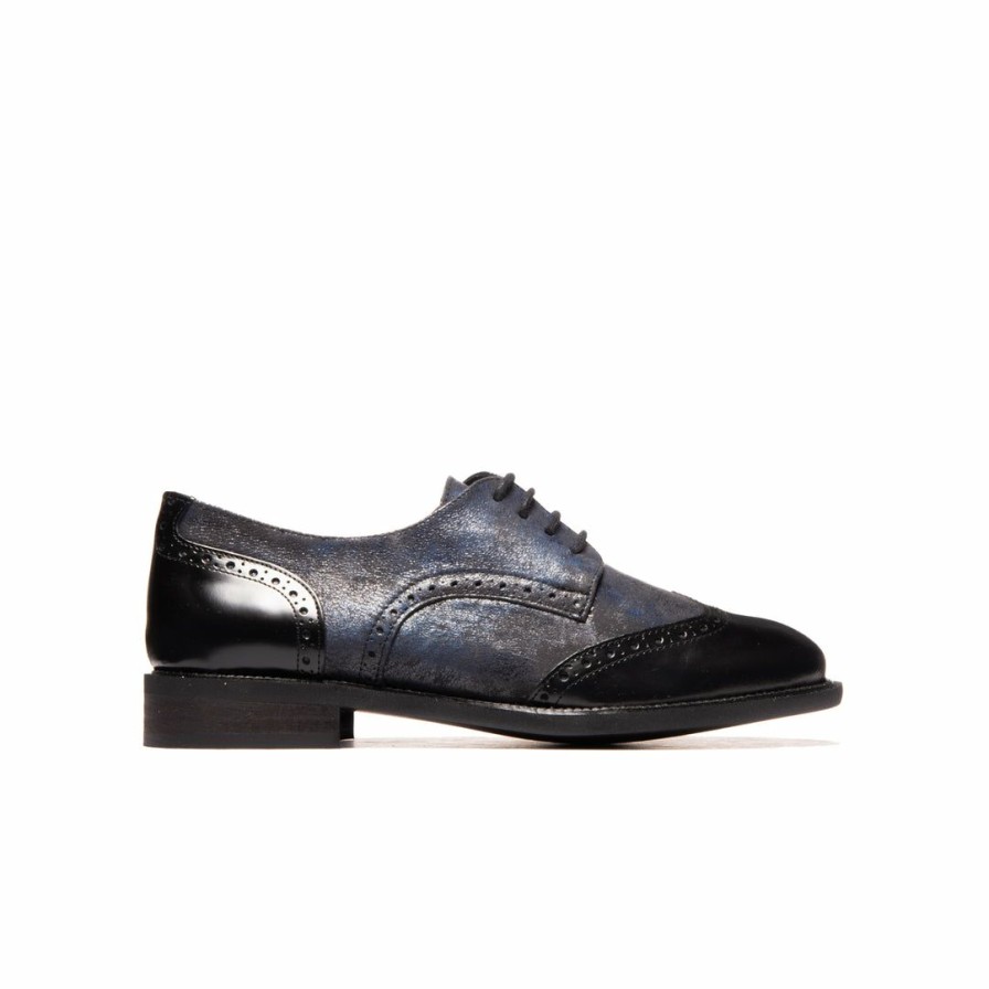 Women L'Intervalle | L'Intervalle Murphy Navy Leather