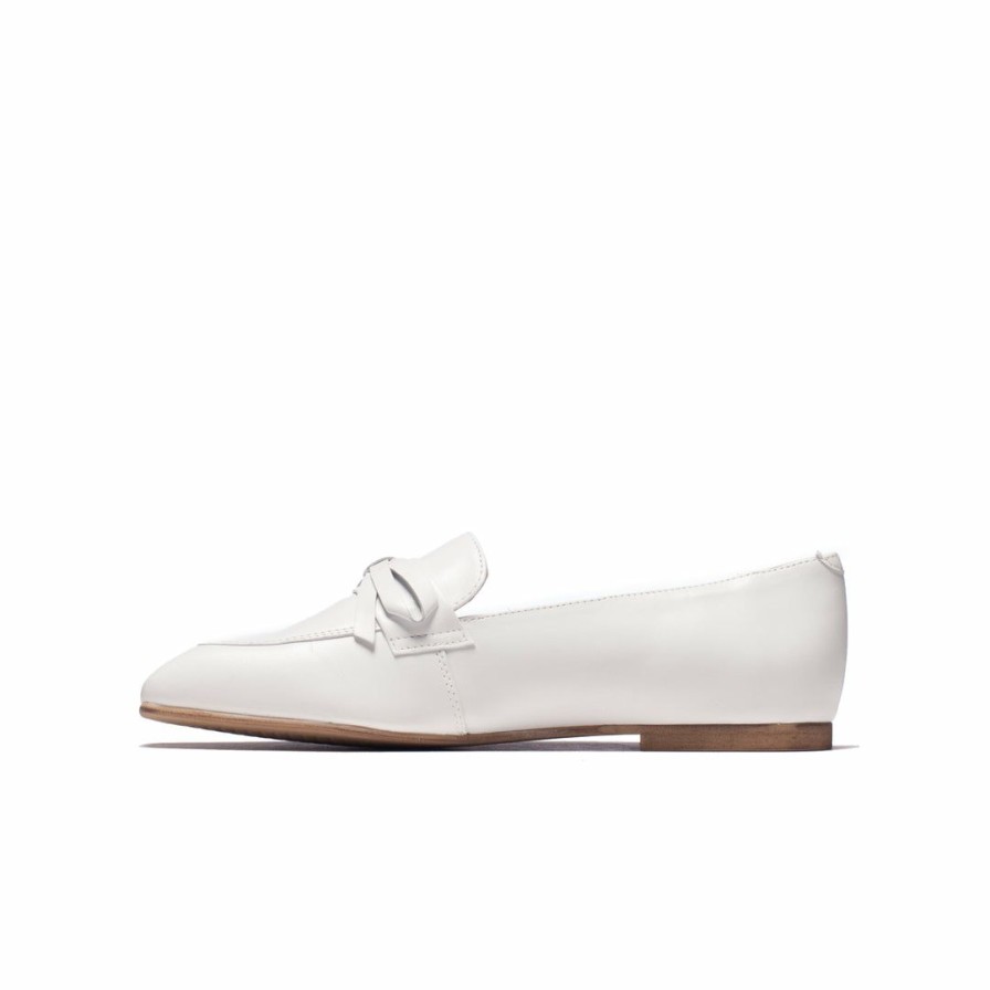 Women L'Intervalle | L'Intervalle Zarita White Leather