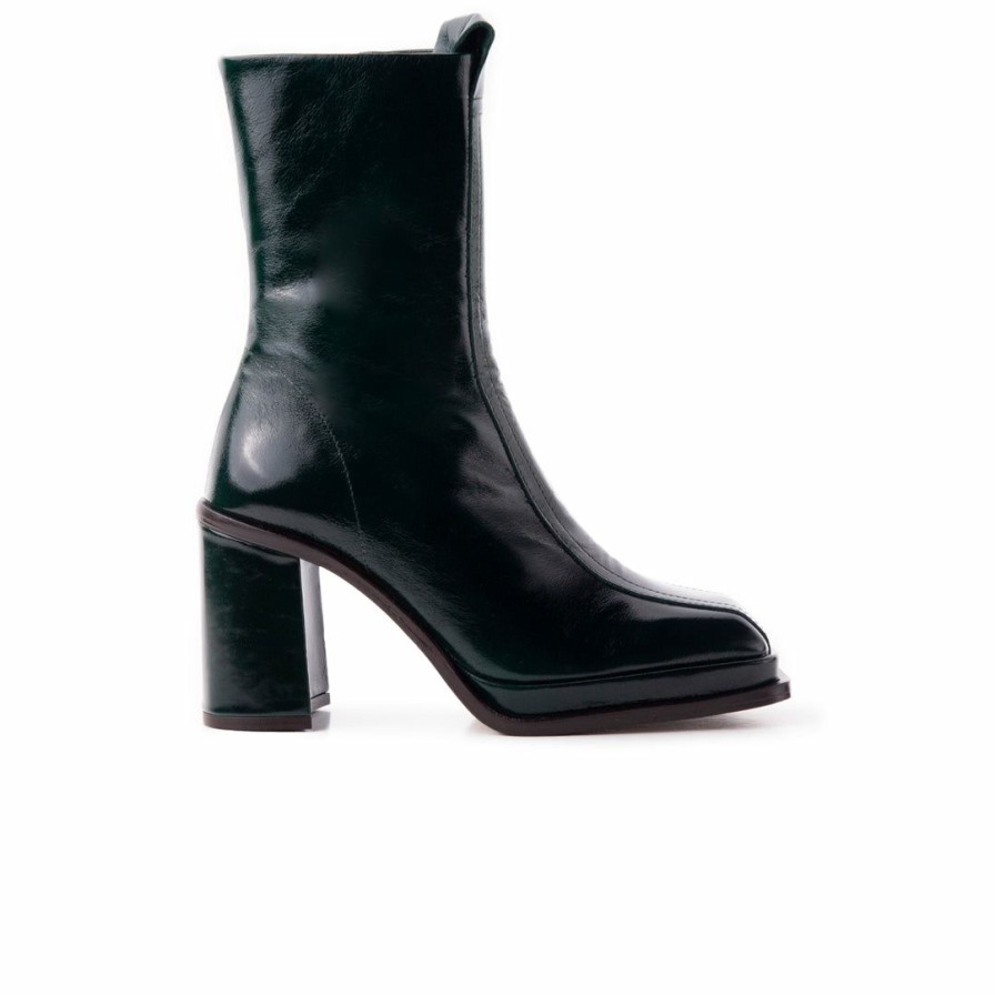 Women L'Intervalle | L'Intervalle Women Davies Green Leather