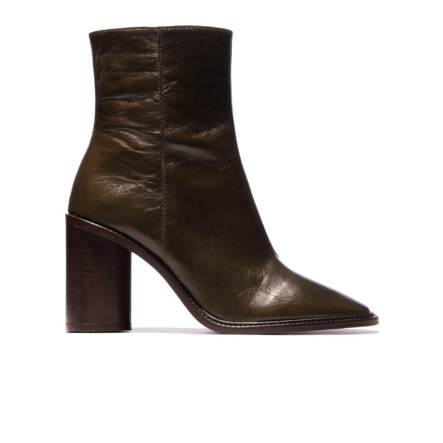 Women L'Intervalle | L'Intervalle Women Bairro Khaki Leather