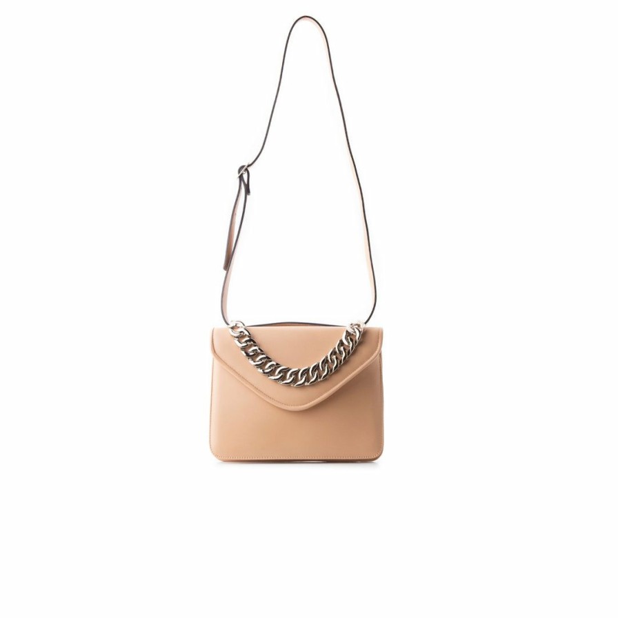 Bags L'Intervalle | L'Intervalle Ruelle Almond Leather Women Almond Leather/Amande Cuir