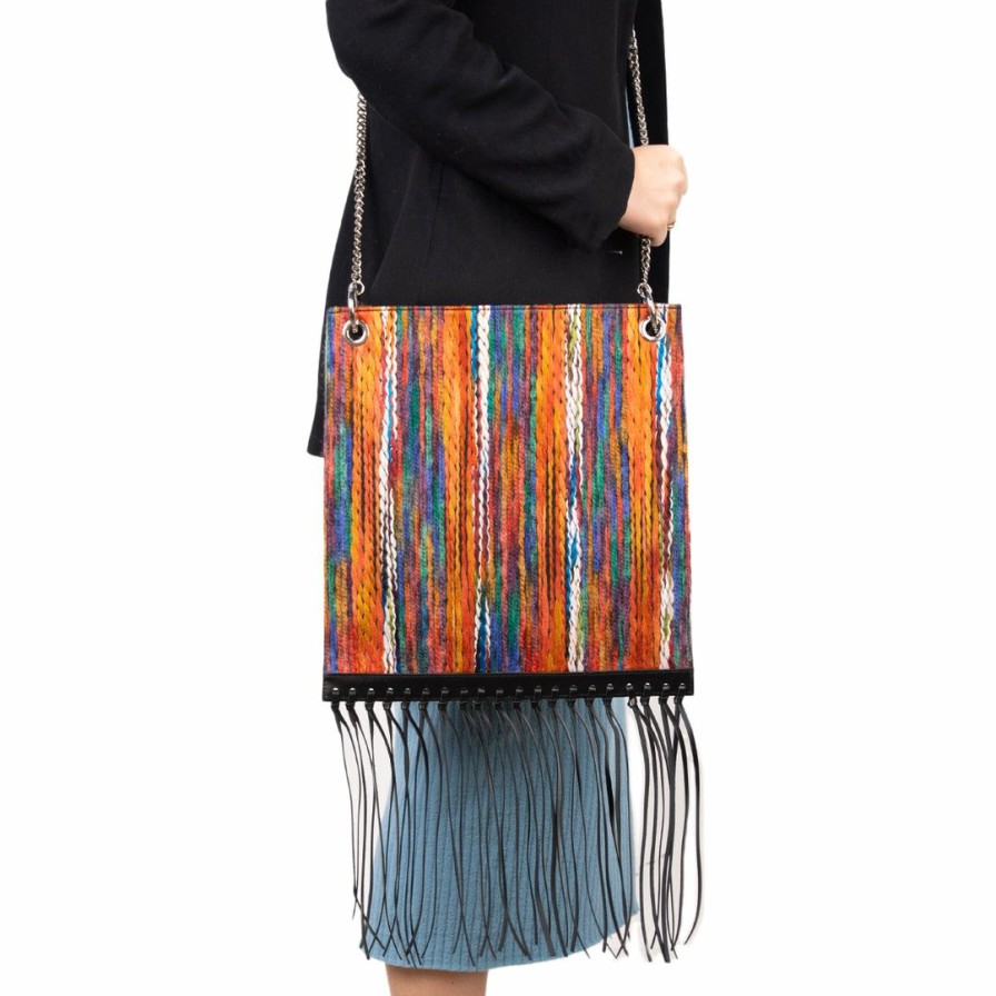 Bags L'Intervalle | L'Intervalle Women Ritz Multi Black Knit Multi Black Knit/Tricot Multi Noir