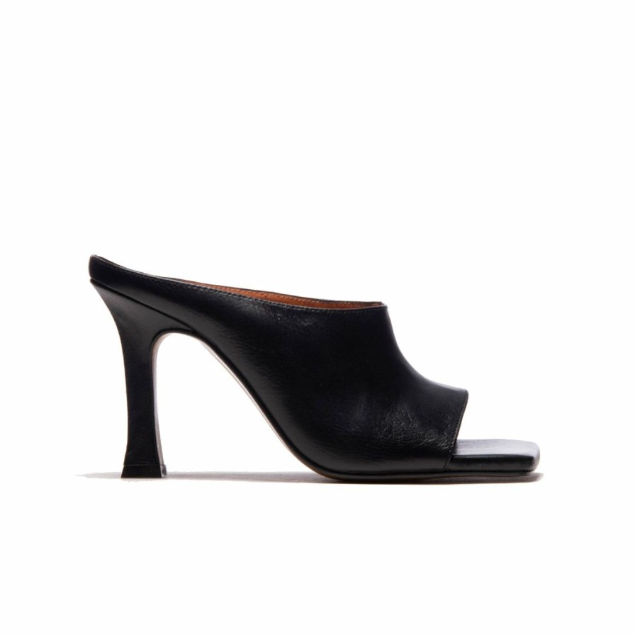 Women L'Intervalle | L'Intervalle Davinci Women Black Leather