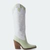 Women L'Intervalle | L'Intervalle Otis Mint White Leather Mint White Leather/Cuir Menthe Blanc