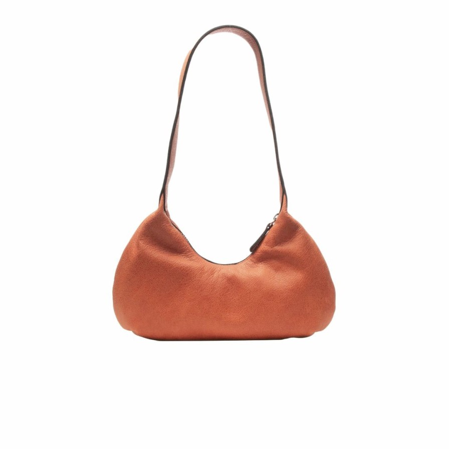 Bags L'Intervalle | L'Intervalle Mollina Shoulder Bags Rust Leather