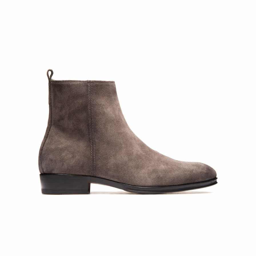 Women L'Intervalle | L'Intervalle Women Lambro Grey Suede