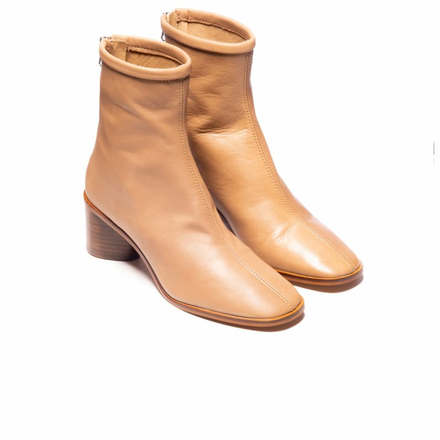 Women L'Intervalle | L'Intervalle Women Rossio Camel Leather