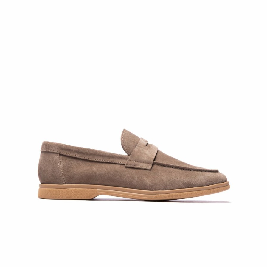 Women L'Intervalle | L'Intervalle Women Jacob Grey Suede