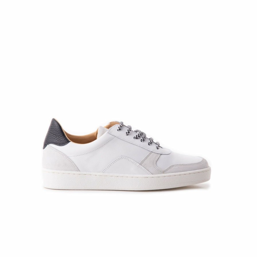 Women L'Intervalle | L'Intervalle Jovi White Black Suede Women White Black Suede/Suede Blanc Noir