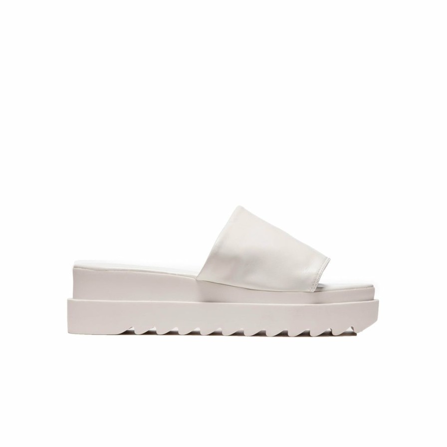 Women L'Intervalle | L'Intervalle Carmi Women White Leather