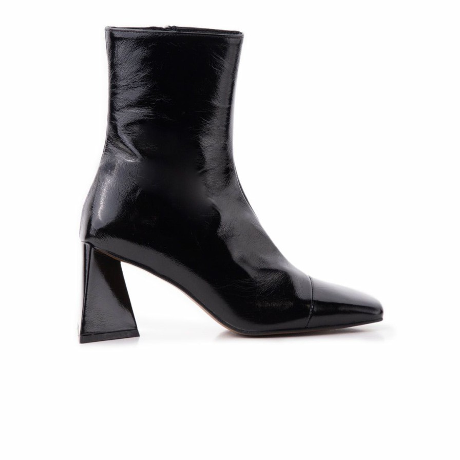 Women L'Intervalle | L'Intervalle Horgen Women Black Leather