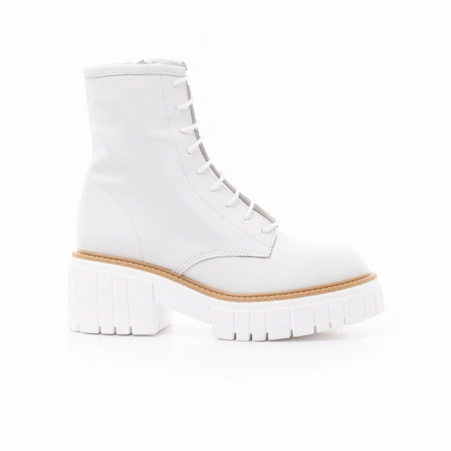 Women L'Intervalle | L'Intervalle Women Kington White Leather