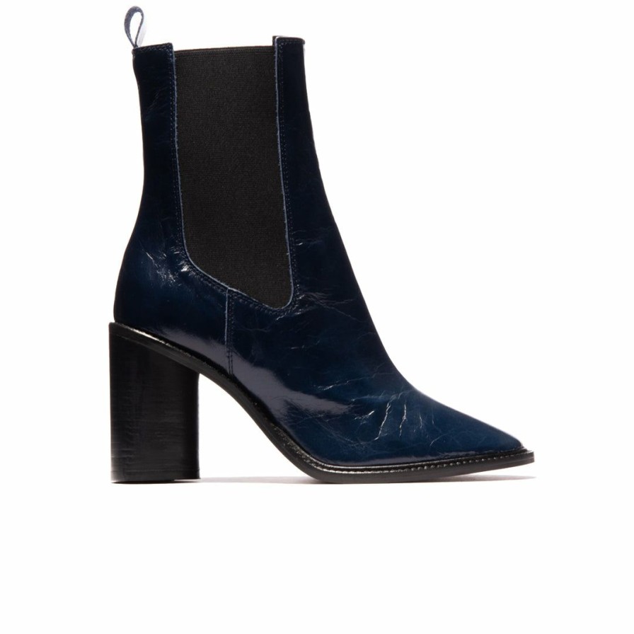 Women L'Intervalle | L'Intervalle Barnes Women Navy Leather