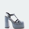 Women L'Intervalle | L'Intervalle Women Lauranne Blue Patent Blue Patent/Cuir Vernis Bleu