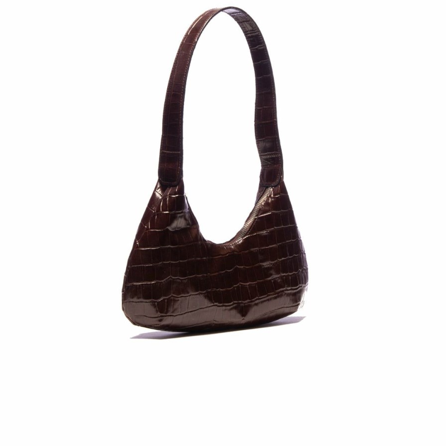 Bags L'Intervalle | L'Intervalle Mollina Dark Brown Croco