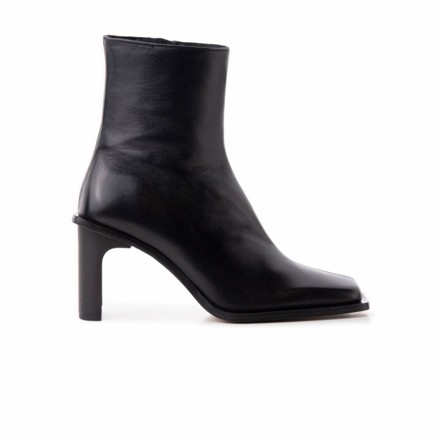 Women L'Intervalle | L'Intervalle Uzwil Women Black Leather