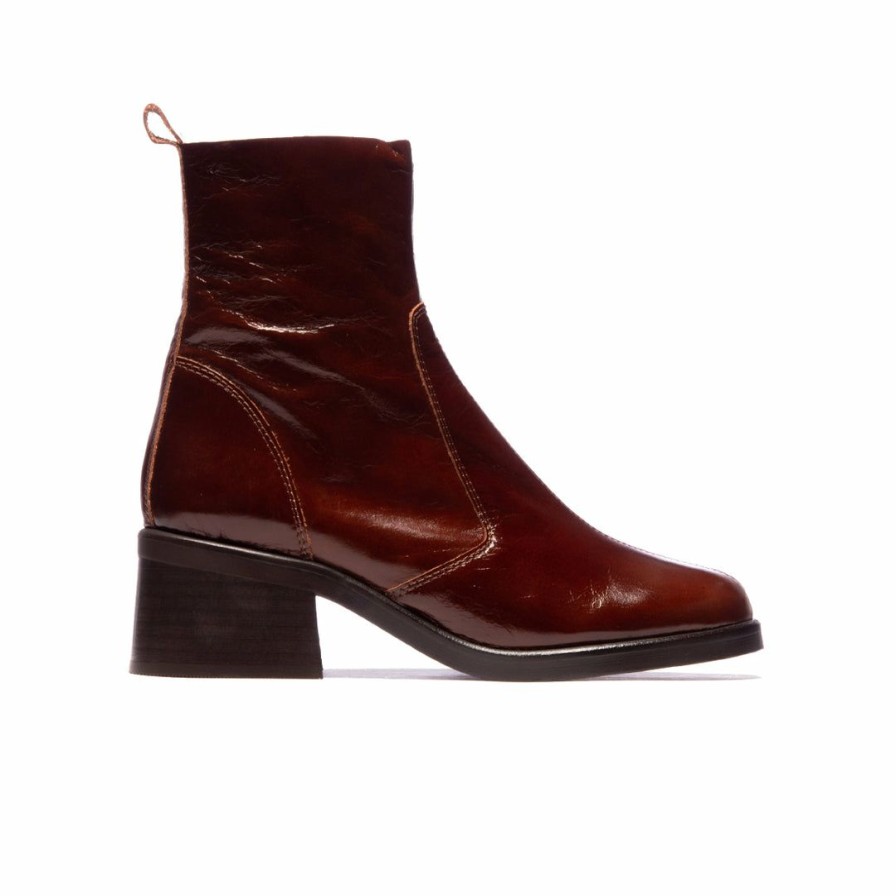 Women L'Intervalle | L'Intervalle Lane Chestnut Leather