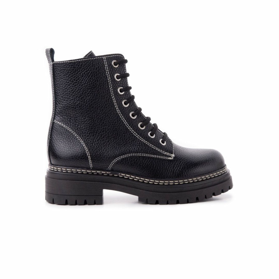 Women L'Intervalle | L'Intervalle Chandler Black Leather