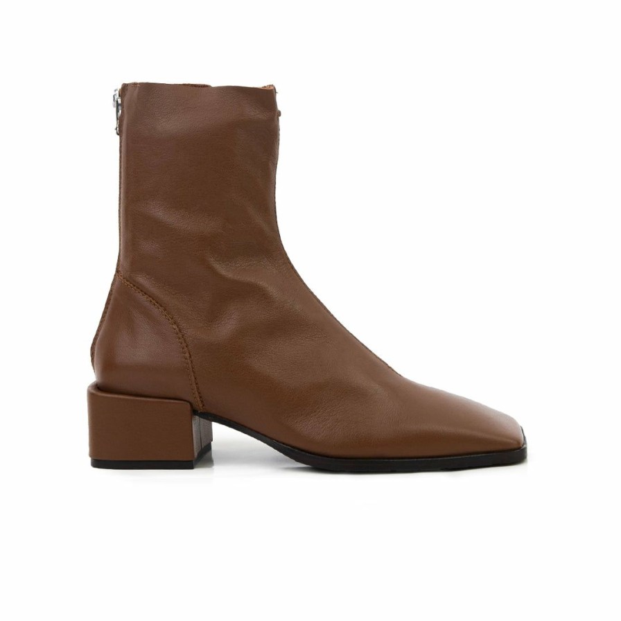 Women L'Intervalle | L'Intervalle Banbury Cognac Leather