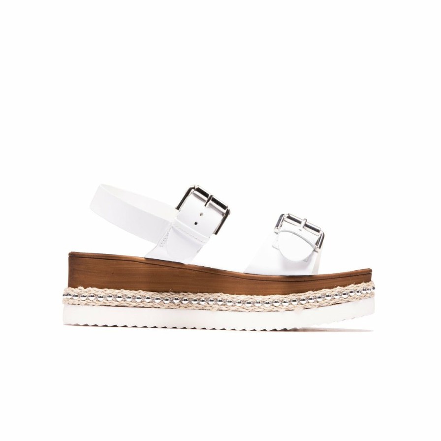 Women L'Intervalle | L'Intervalle Amalfie White Leather Women