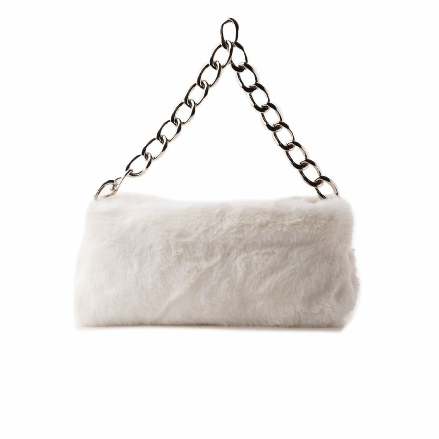 Women L'Intervalle | L'Intervalle Women Melo Off White Fur Off White Fur/Fourrure Blanc Casse