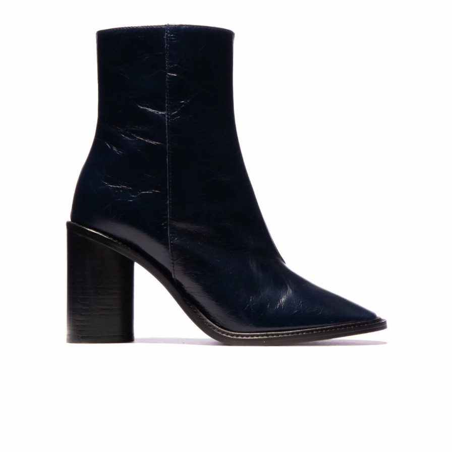 Women L'Intervalle | L'Intervalle Women Bairro Navy Leather