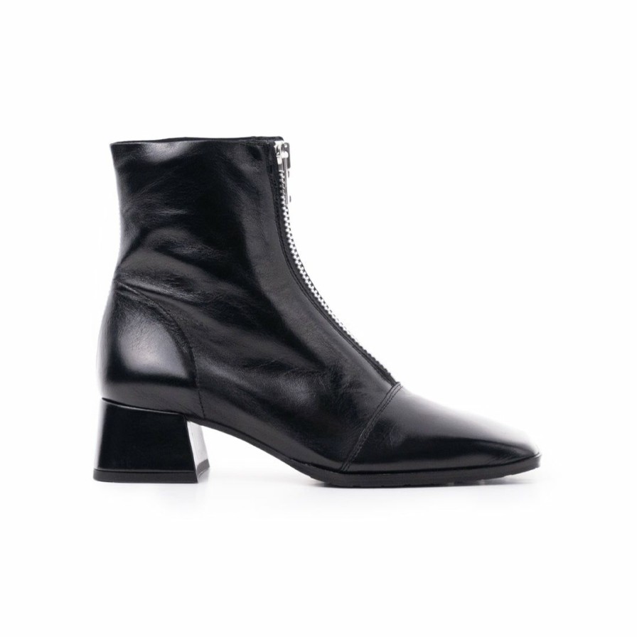 Women L'Intervalle | L'Intervalle Fleetwood Women Black Leather