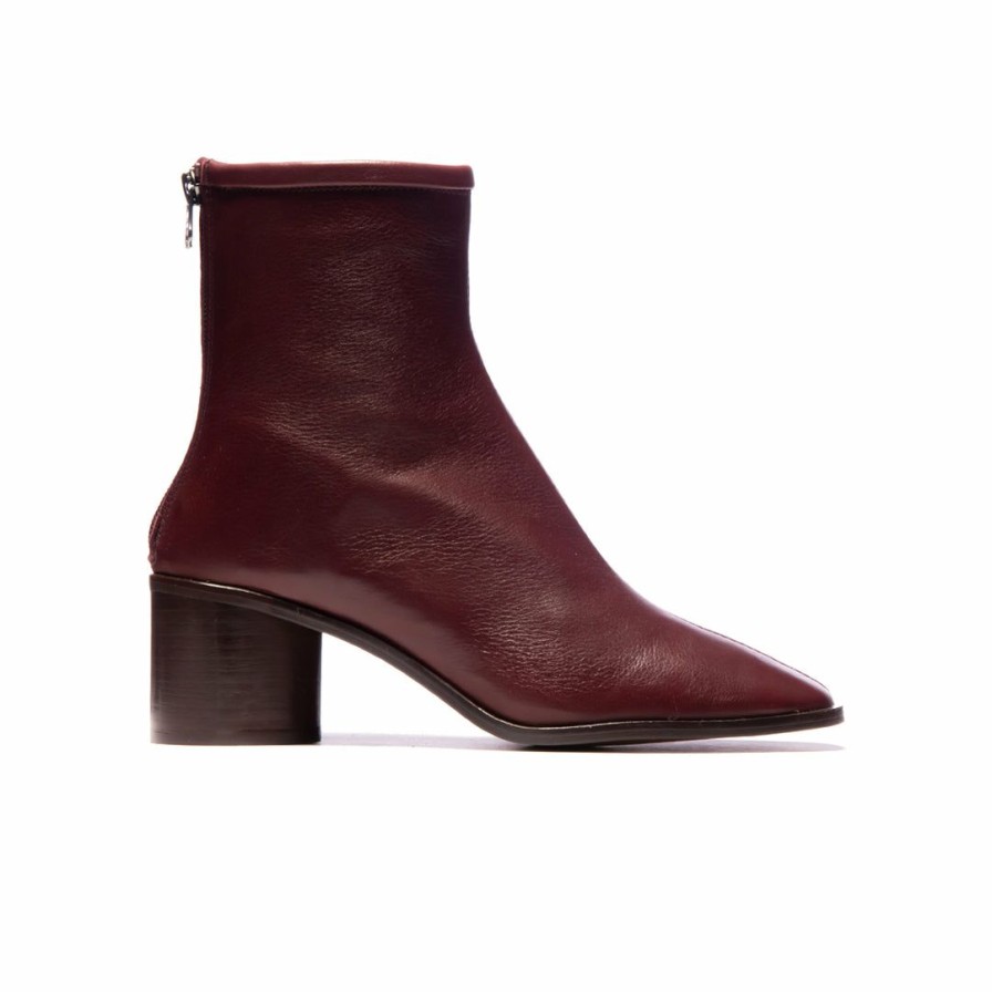 Women L'Intervalle | L'Intervalle Rossio Bordeaux Leather Bordeau Leather