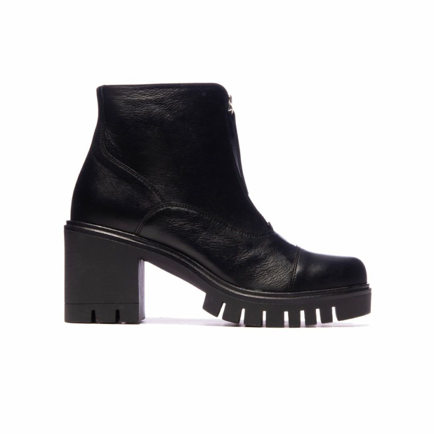 Women L'Intervalle | L'Intervalle Virago Black Leather