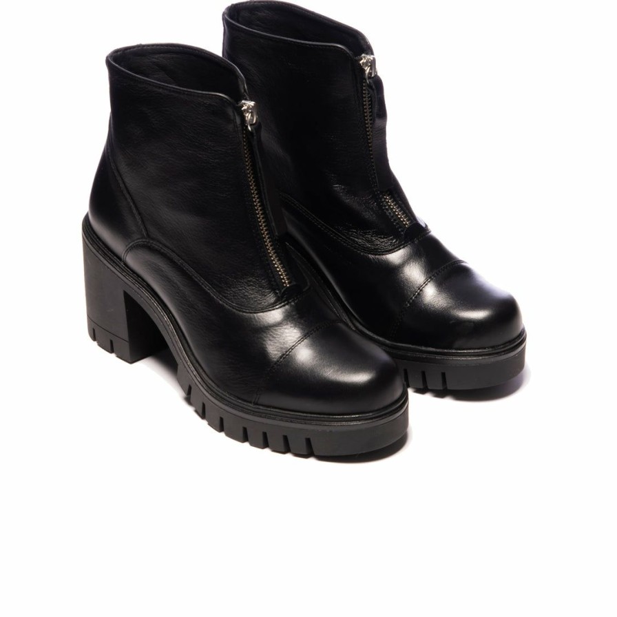 Women L'Intervalle | L'Intervalle Virago Black Leather