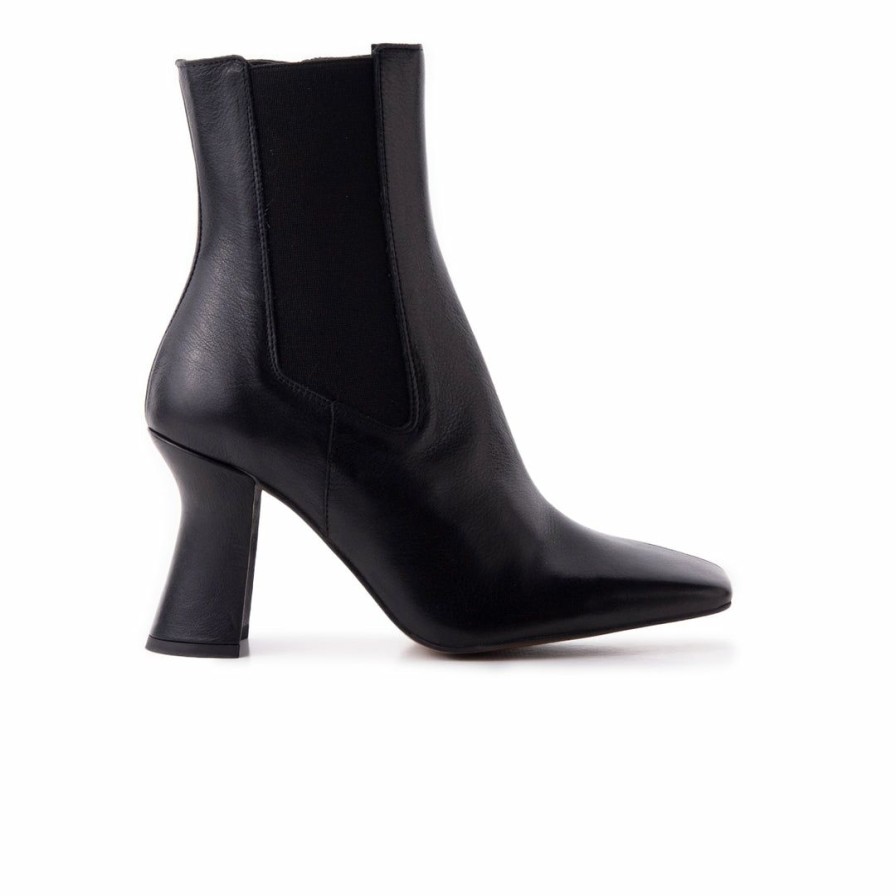 Women L'Intervalle | L'Intervalle Borden Women Black Leather