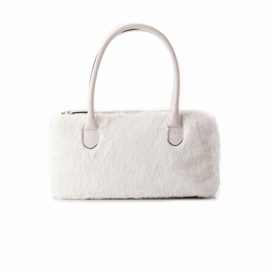 Bags L'Intervalle | L'Intervalle Jean Off White Fur Off White Fur/Blanc Fourrure