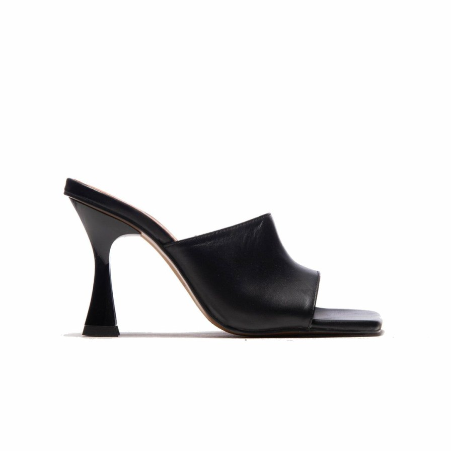 Women L'Intervalle | L'Intervalle Cythera Women Black Leather