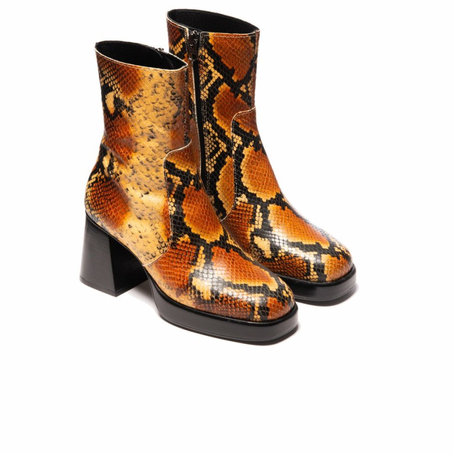 Women L'Intervalle | L'Intervalle Rivington Women Multi Honey Snake