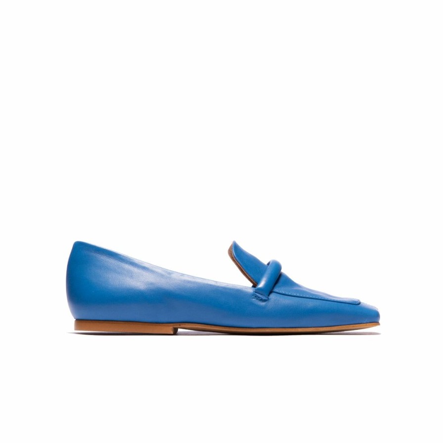 Women L'Intervalle | L'Intervalle Women Malia Blue Leather