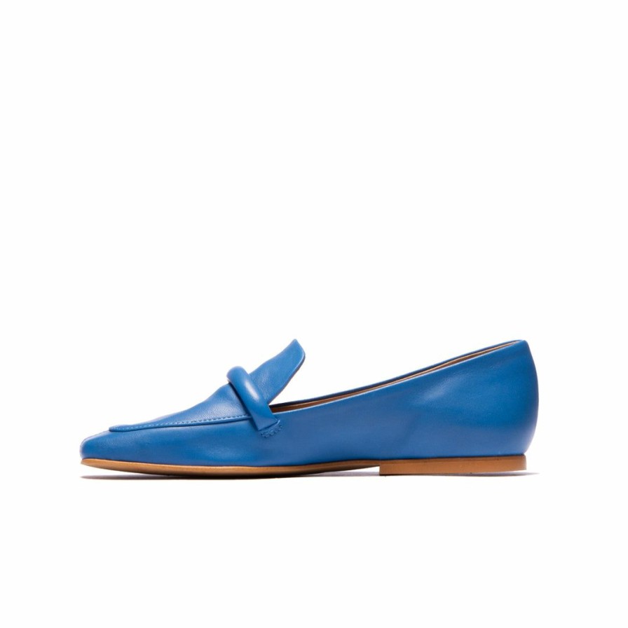 Women L'Intervalle | L'Intervalle Women Malia Blue Leather