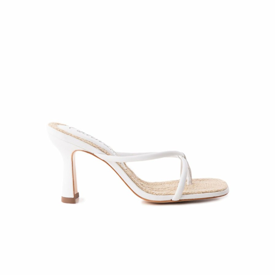 Women L'Intervalle | L'Intervalle Baikal White Leather Women White Leather/Cuir Blanc