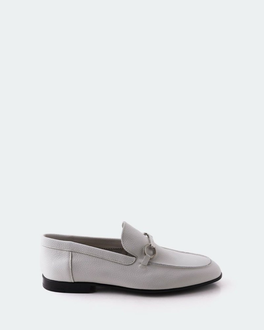 Women L'Intervalle | L'Intervalle Fabio White Leather White Leather/Cuir Blanc