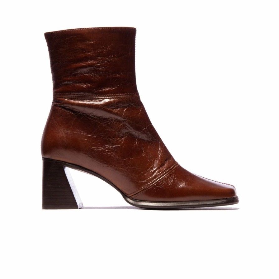 Women L'Intervalle | L'Intervalle Bengal Chestnut Leather