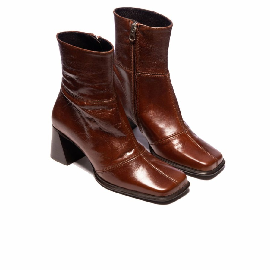 Women L'Intervalle | L'Intervalle Bengal Chestnut Leather