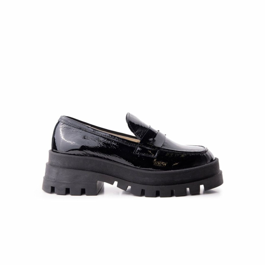 Women L'Intervalle | L'Intervalle Women Study Black Patent Black Patent/Cuir Vernis Noir