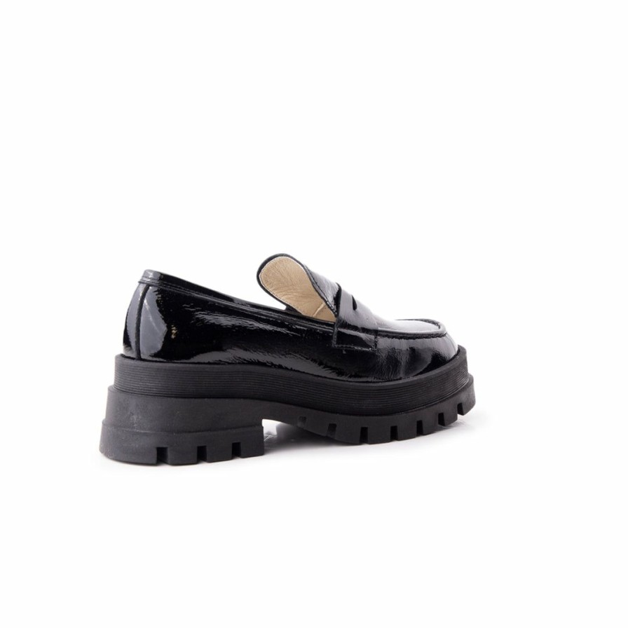 Women L'Intervalle | L'Intervalle Women Study Black Patent Black Patent/Cuir Vernis Noir